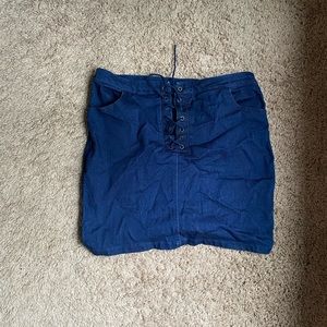 Size L Stretch Denim Skirt